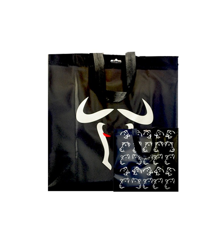 PP Non Tissé Boucherie Taureau 375+85+85x345 //100