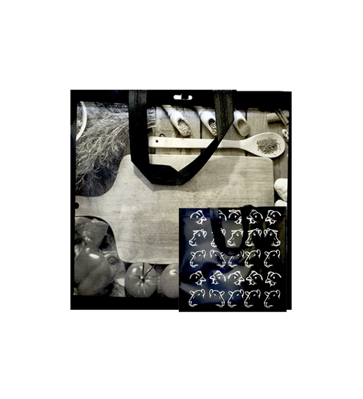 PP Non Tissé Boucherie Les Animaux 375+85+85x345 //100