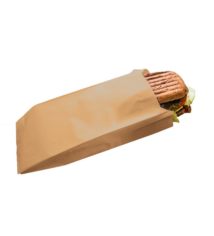Sac Sandwich Kraft Brun 120+20+20x340 //1000
