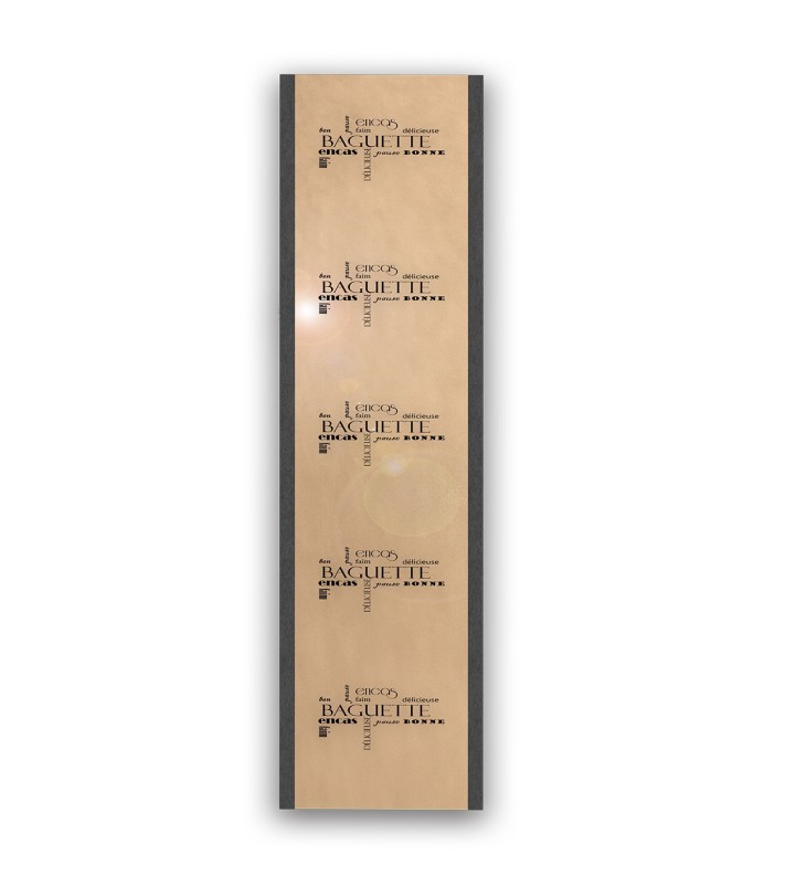 Sac Baguette 9+4X60 Kraft B Access "Les Mots" / 1000