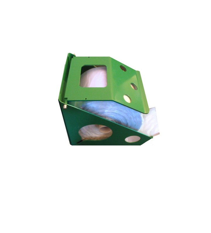 Dévidoir metal vert Pliage C ou Soudure Etoile + capot 14.5cm
