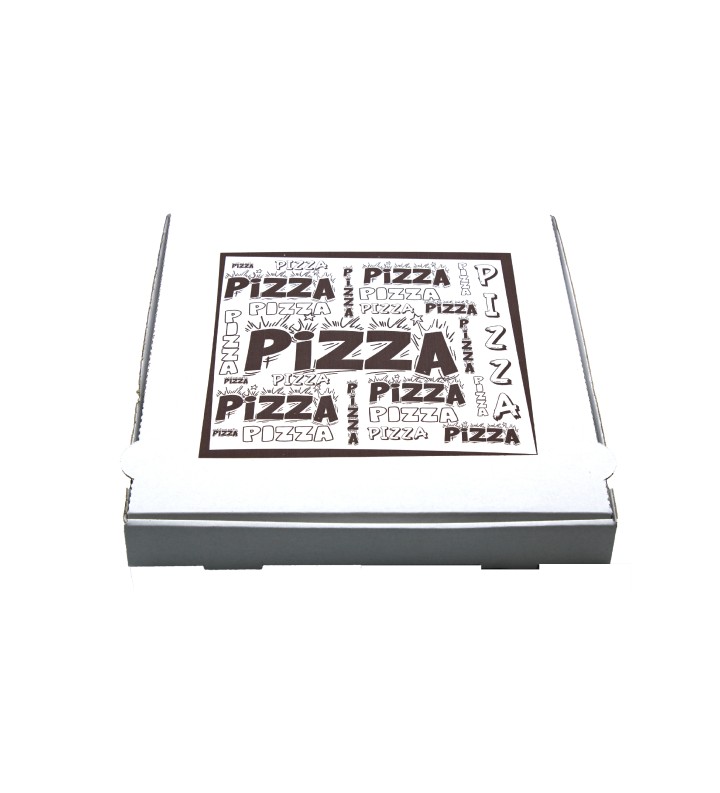 Boîte Pizza Blanc 26x26x3.5 //100