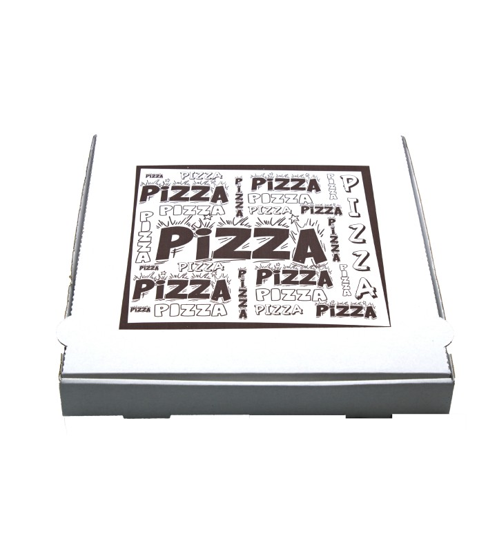 Boîte Pizza Blanc 29x29x3.5 //100