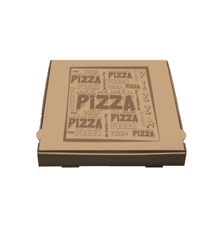 Boîte Pizza Brun 33x33x3.5 //100