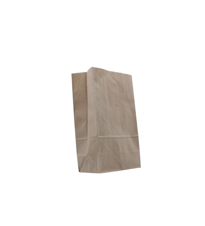 Sac SOS Kraft Brun 100% Recyclé à soufflets 140+80*240 //250