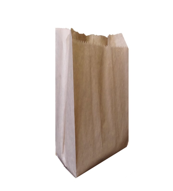 Sac F&L et Commerce Traditionnel Kraft Brun 200+90x340 3kg sache/1000