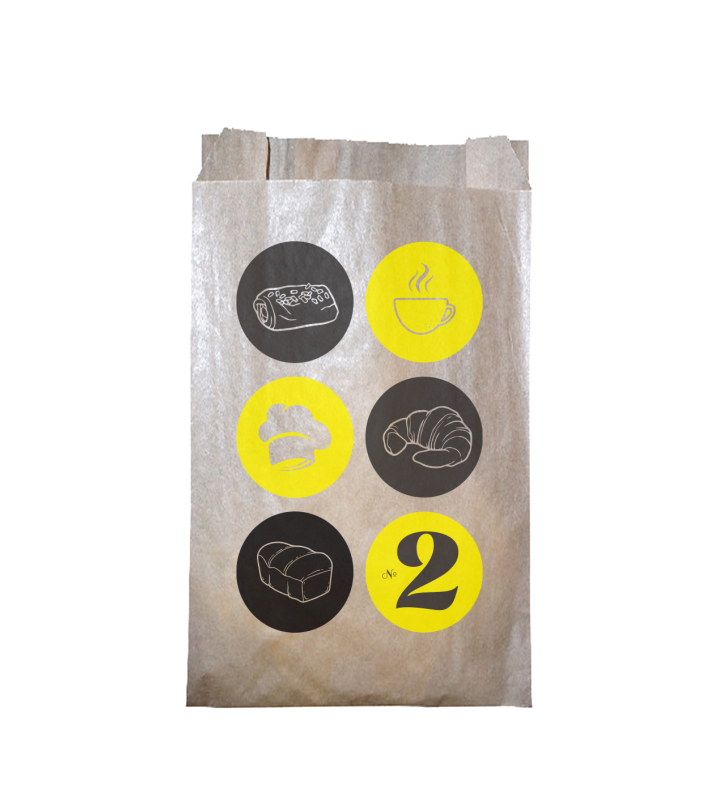 Sac Croissant Kraft Brun Gamme "Nuance" N°102