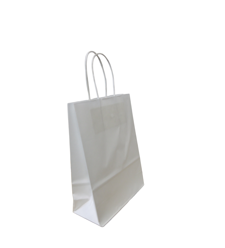 Sac Kraft Brun Recyclé Poignée Plate 180+80x220+SF80 - Evenplast