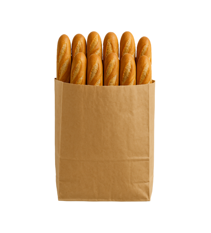 Sac De Regroupement Kraft 300x200x600