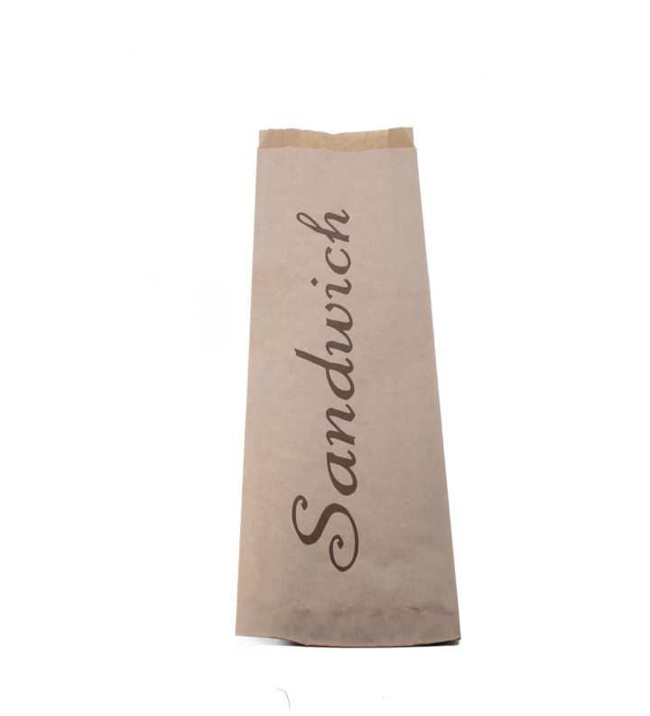 Sac Sandwich Kraft Brun 120+20+20x360 //1000