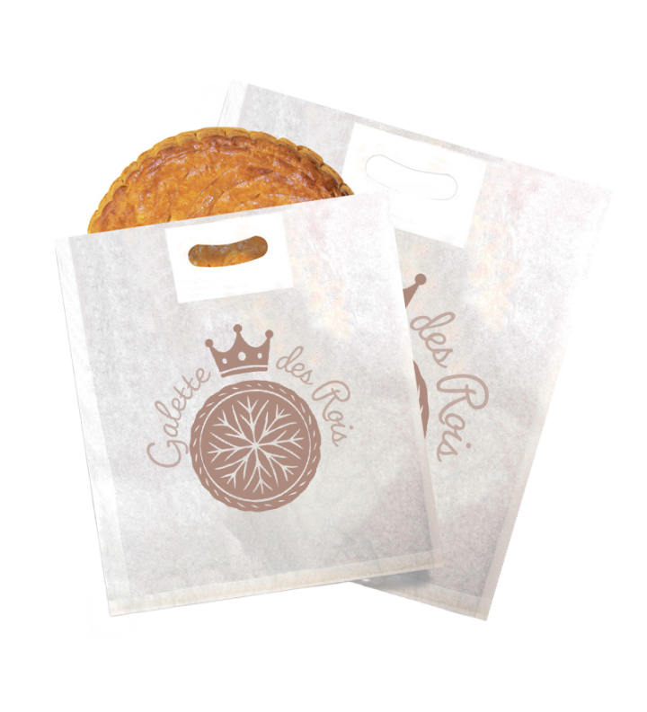 Sac viennoiserie Kraft Brun Neutre 120+25+25x170 - N°101 - Evenplast