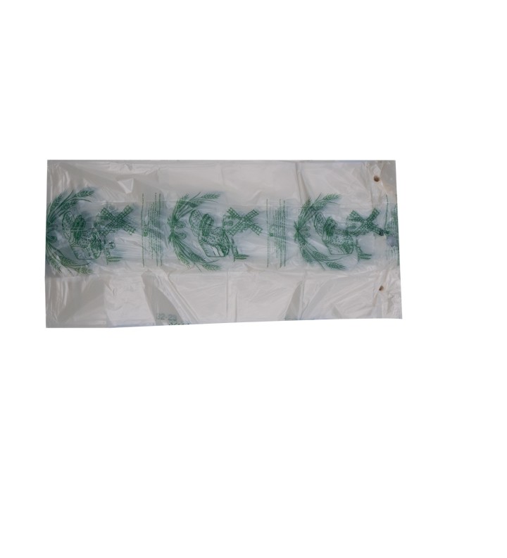 Liasse Bio Transparent Pain Tranché Vert 160+50+50x350+P //2000