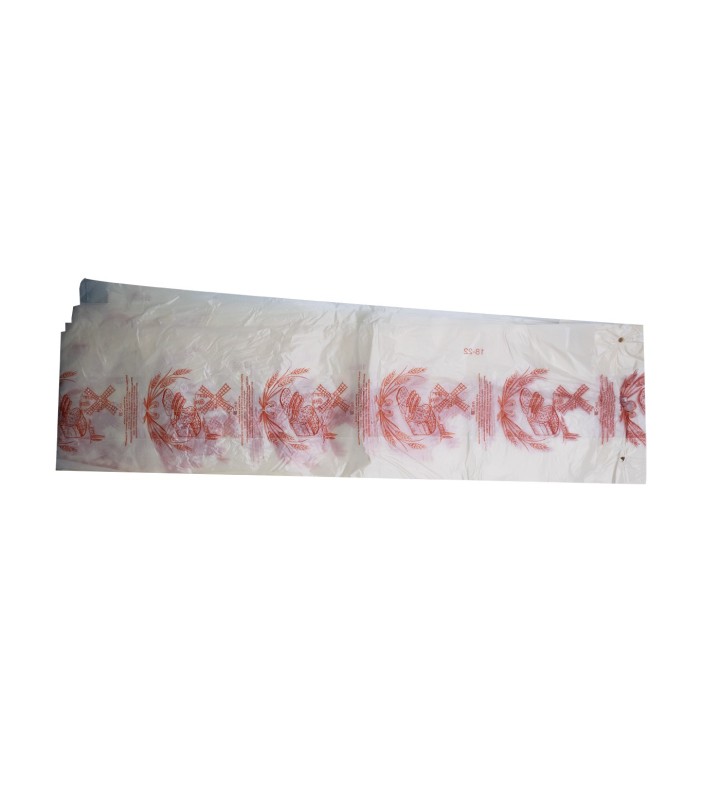 Liasse Bio Transparent Pain Tranché Rouge 160+50+50x600+P //2000